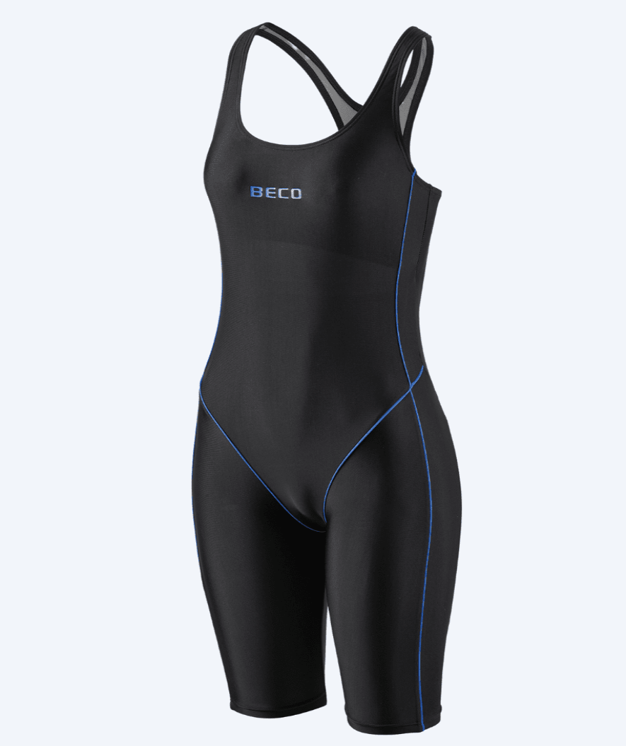 Beco Badeanzug mit Beinen für Damen - Maxpower - Blau/Schwarz