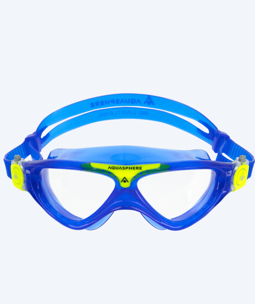 Aquasphere Schwimmmaske für Junior (3+) - Vista - Blau/gelb