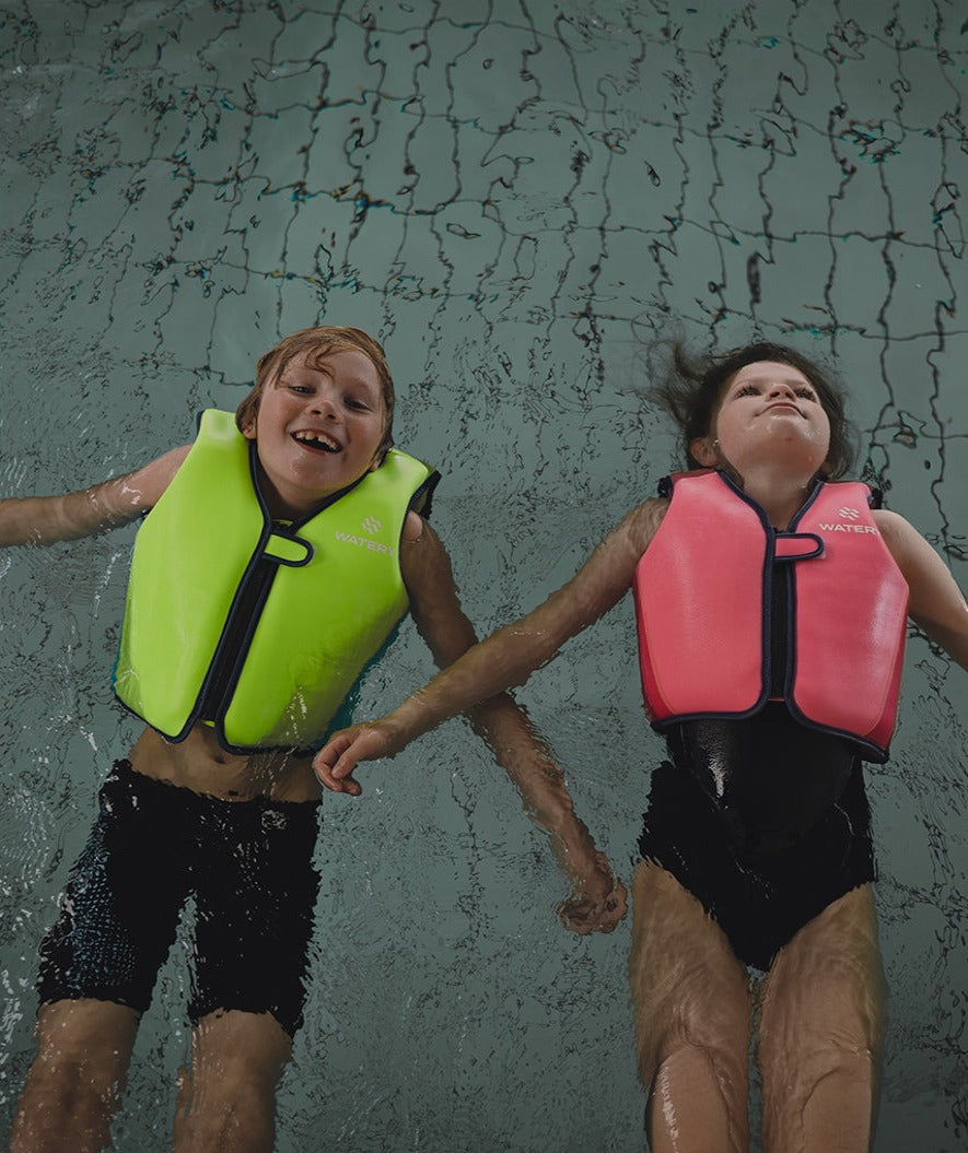Watery Schwimmweste für Kinder (2-8) - Basic - Grün