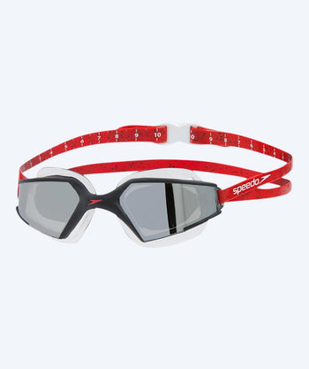 Speedo Taucherbrille - Aquapulse Max 2 Mirror - Schwarz/rot