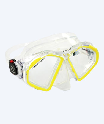 Aqua Lung Tauchmasken Erwachsene - Hawkeye - Klar/Gelb