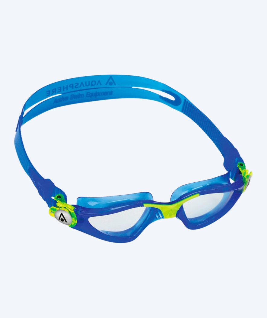 Aquasphere Schwimmbrillen für Kinder (6-15) - Kayenne - Blau/Gelb
