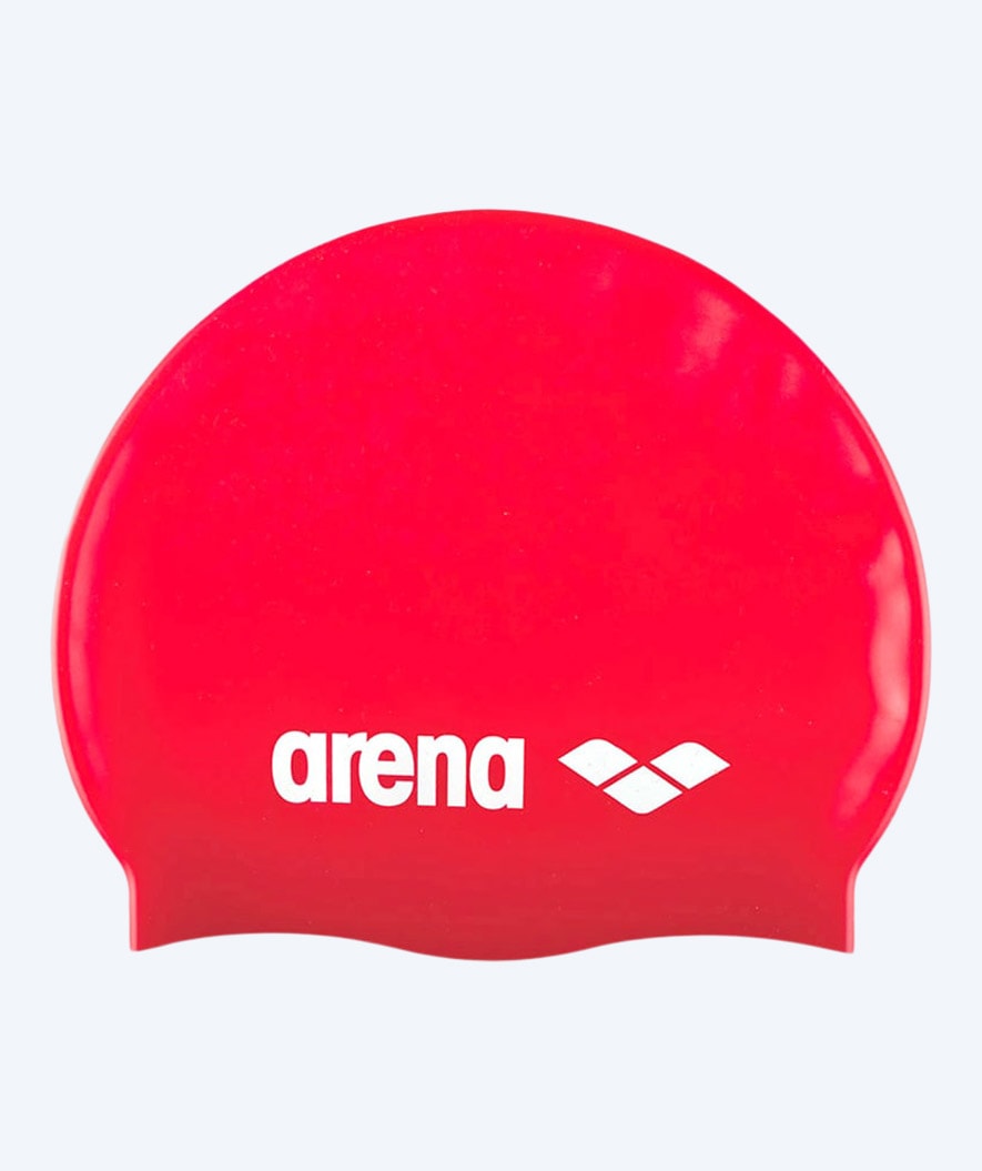 Arena Badekappe - Classic Silikon – Rot