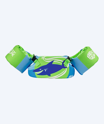 Beco Schwimmhilfe-Set (Schwimmgürtel und -flügel) für Kinder (2-6 Jahre) - Sealife - Grün