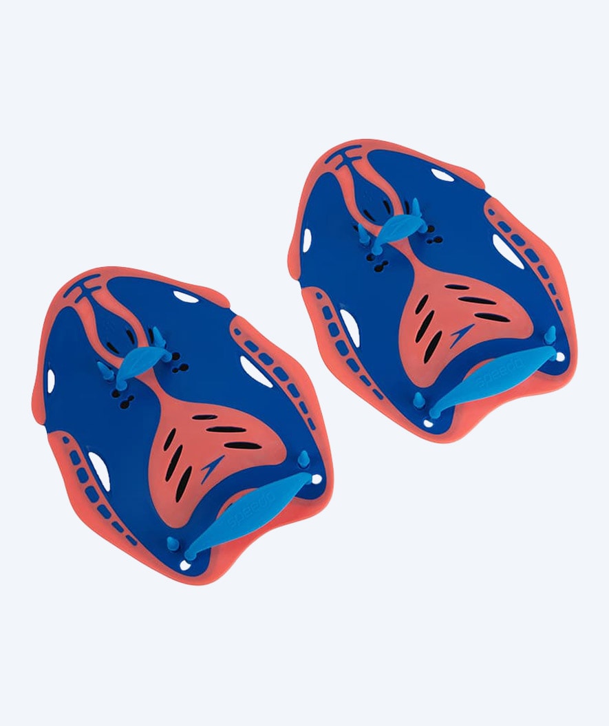 Speedo Fingerpaddles - Biofuse – Blau/Orange