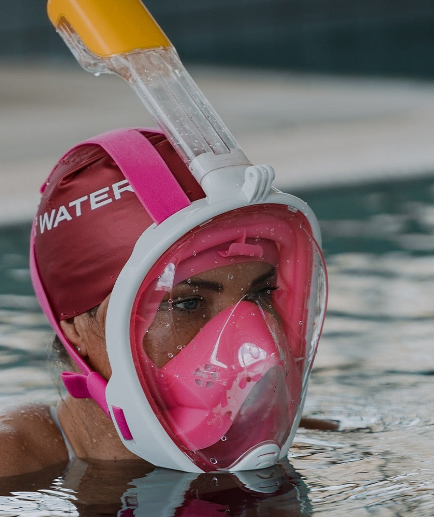 Watery Vollgesichts-Tauchmaske für Erwachsene - Schwarz