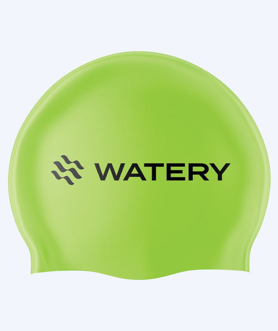 Watery Badekappe - Signature - Neongrün
