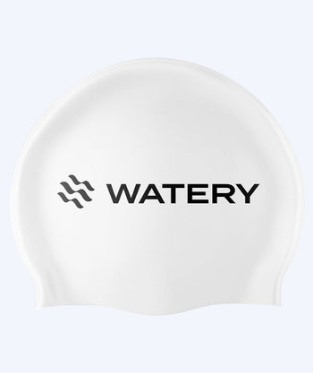 Watery Badekappe - Signature - Weiß