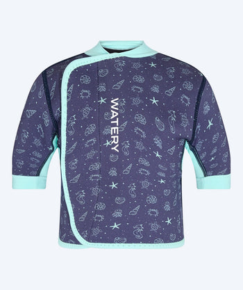 Watery Neopren Shirt - Baia Top - Atlantic Turquoise