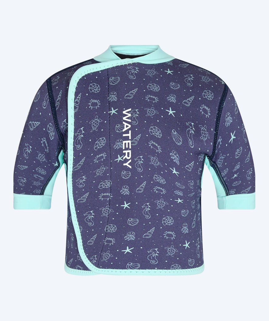 Watery Neopren Shirt - Baia Top - Atlantic Turquoise