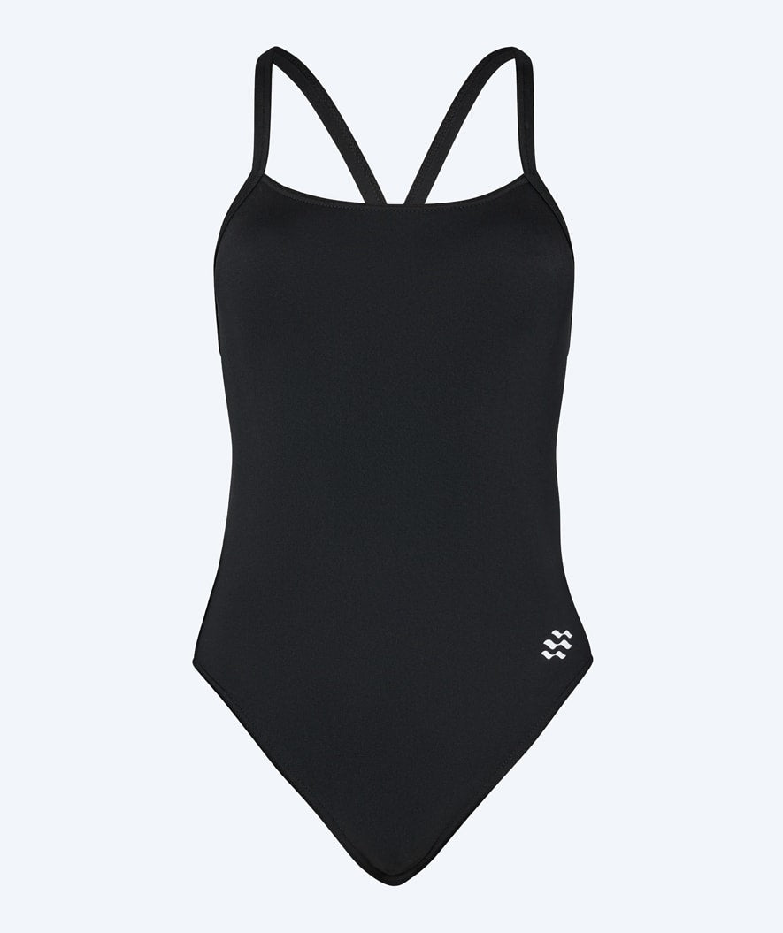 Watery Badeanzug für Damen - Eco Freestyler - Schwarz