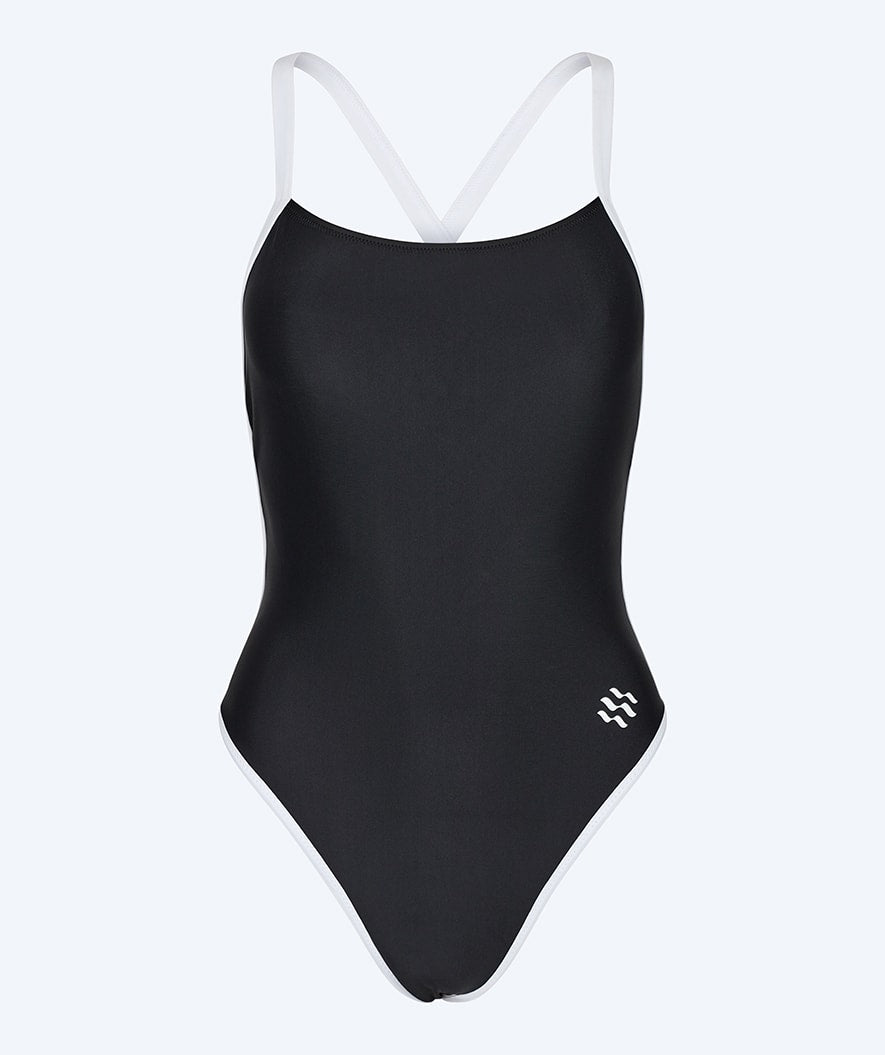 Watery Badeanzug für Damen - Eco Sunkissed Solid - Schwarz