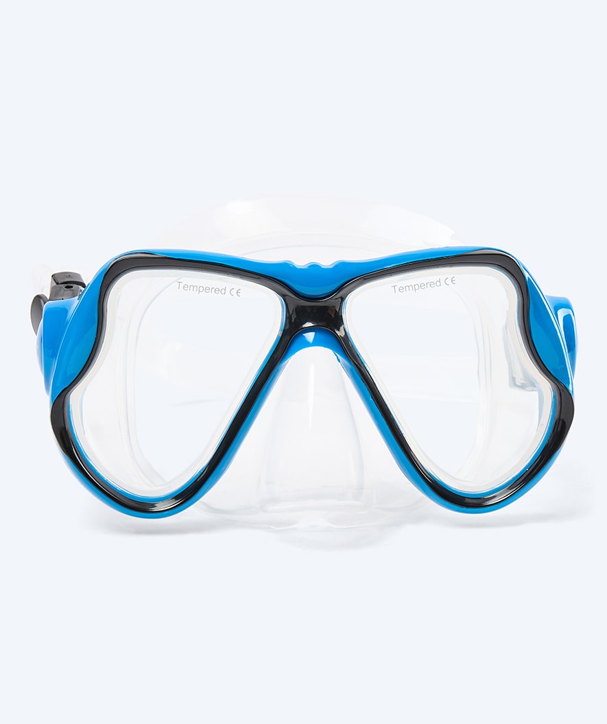 Watery Tauchmaske für Erwachsene - Hudson - Schwarz/Blau