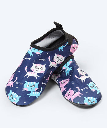 Watery Schwimmsocken für Kinder - Irving - Katzen