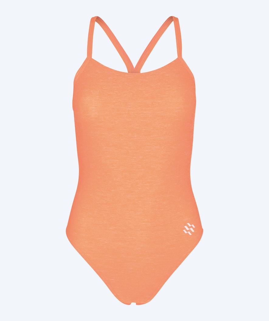 Watery Badeanzug für Damen - Melange Freestyler - Orange