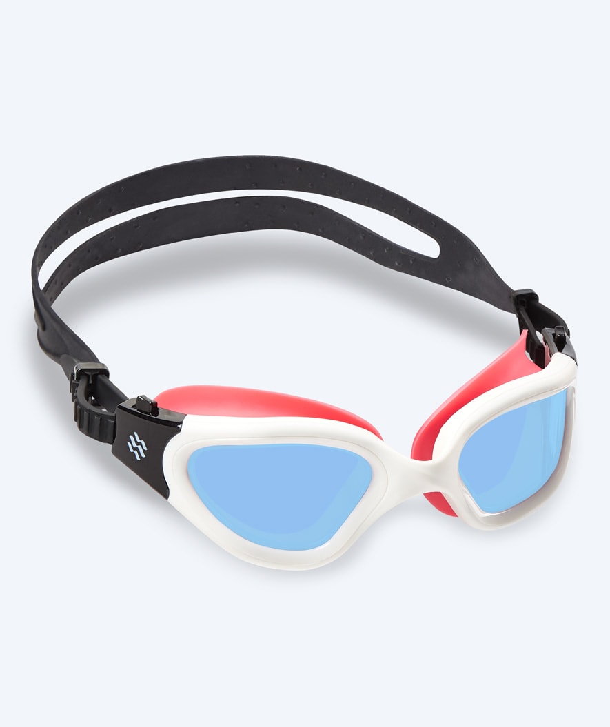 Watery Motions Schwimmbrille - Raven Active - Pink/Hellblau