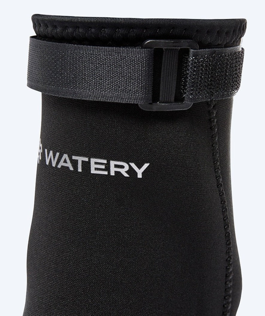 Watery Neoprensocken für Freiwasser - Reptile (3 mm) - Schwarz