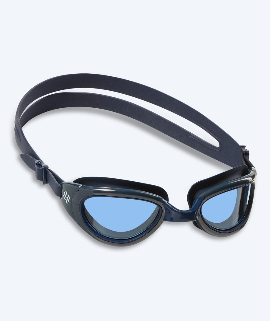 Watery Schwimmbrille fürs Training - Wade Active - Dunkelblau/blau