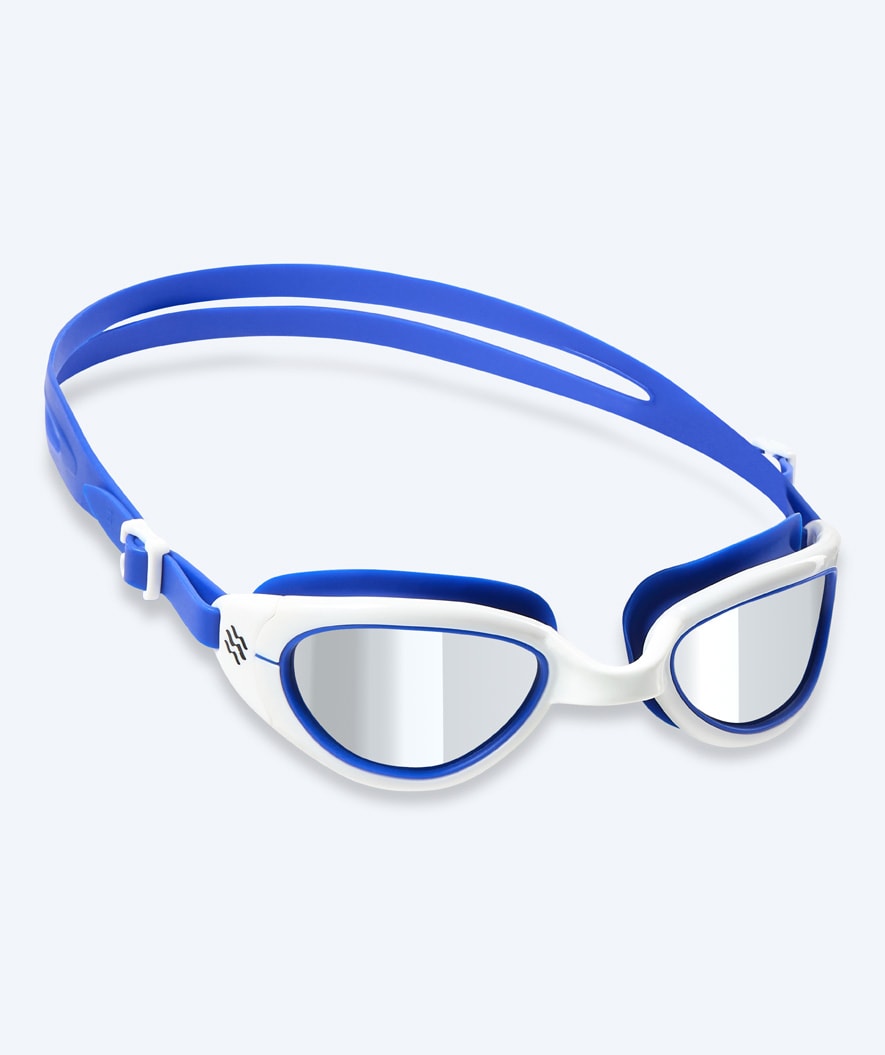 Watery Motions Schwimmbrille - Wade Mirror - Blau/Silber